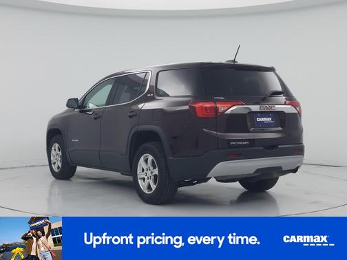 Burgundy 2018 GMC Acadia SLE