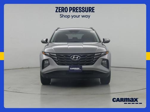 Silver 2023 Hyundai TUCSON Hybrid Blue