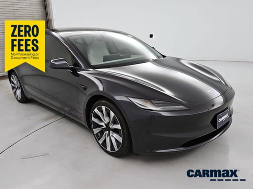 Gray 2024 Tesla Model 3 Long Range