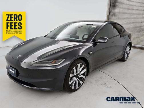 Gray 2024 Tesla Model 3 Long Range
