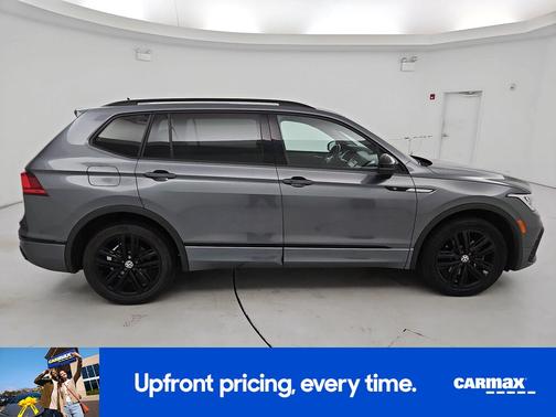 Gray 2022 Volkswagen Tiguan SE R-Line Black