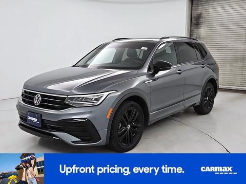 Gray 2022 Volkswagen Tiguan SE R-Line Black