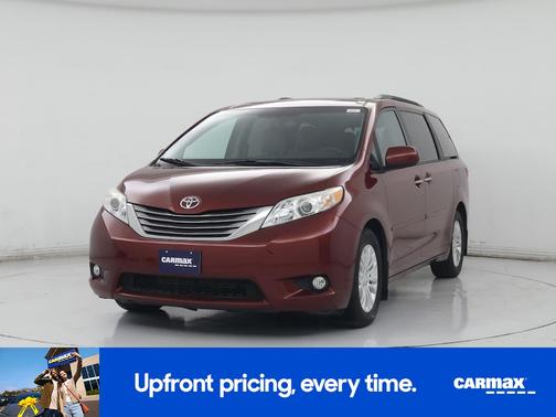 Red 2017 Toyota Sienna XLE