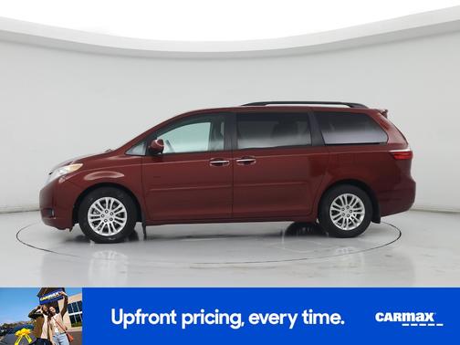 Red 2017 Toyota Sienna XLE