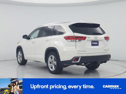 White 2017 Toyota Highlander Limited