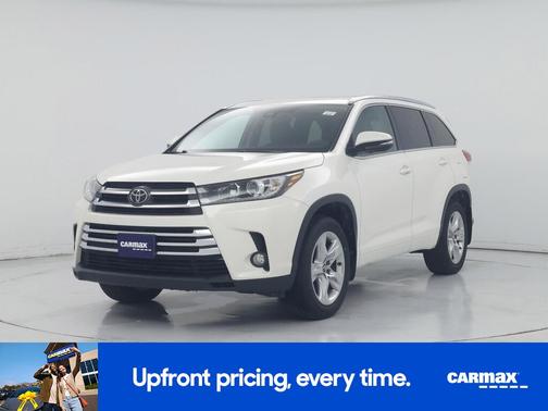 White 2017 Toyota Highlander Limited