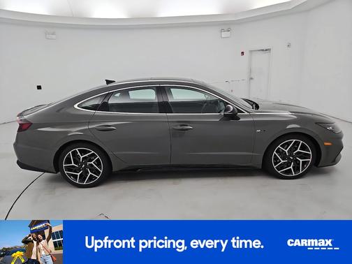 Gray 2021 Hyundai SONATA N Line