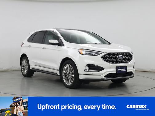 Pearl 2020 Ford Edge Titanium