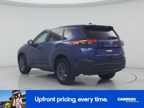 Blue 2021 Nissan Rogue S