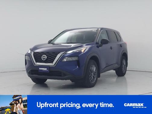 Blue 2021 Nissan Rogue S
