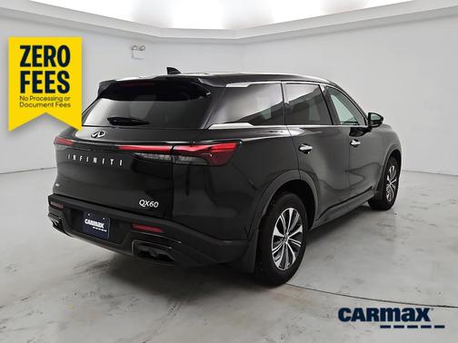 Black 2023 INFINITI QX60 Pure