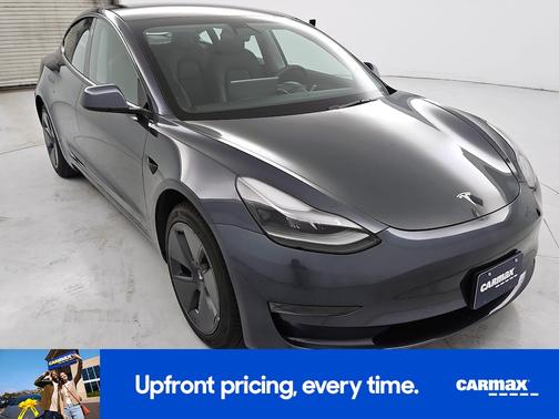 Gray 2022 Tesla Model 3