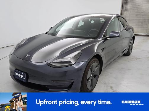 Gray 2022 Tesla Model 3