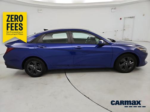 Blue 2021 Hyundai ELANTRA SEL