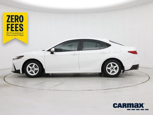 White 2025 Toyota Camry LE