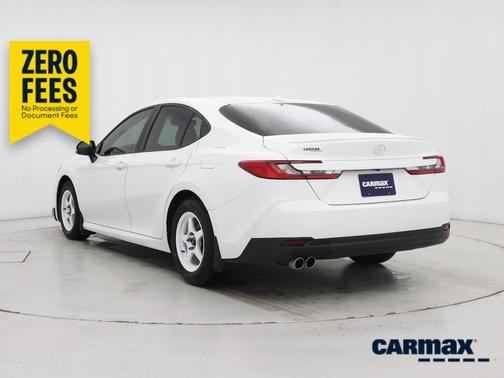 White 2025 Toyota Camry LE