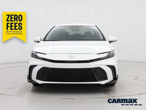 White 2025 Toyota Camry LE