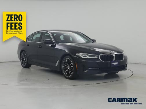 Black 2021 BMW 540 XI