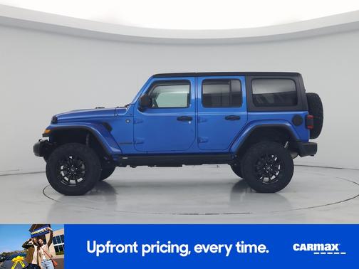 Blue 2021 Jeep Wrangler Unlimited 80th Anniversary