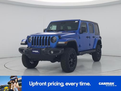 Blue 2021 Jeep Wrangler Unlimited 80th Anniversary