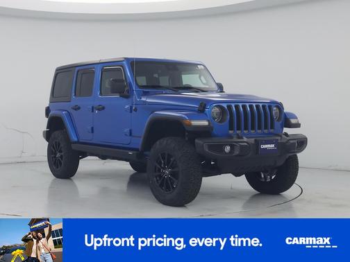 Blue 2021 Jeep Wrangler Unlimited 80th Anniversary