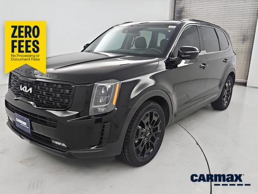 Black 2022 Kia Telluride SX