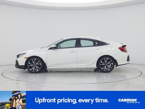 White 2018 Honda Civic SI