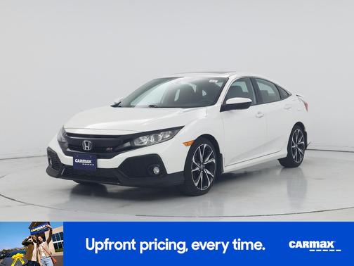 White 2018 Honda Civic SI