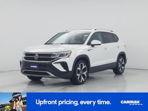 White 2022 Volkswagen Taos SEL