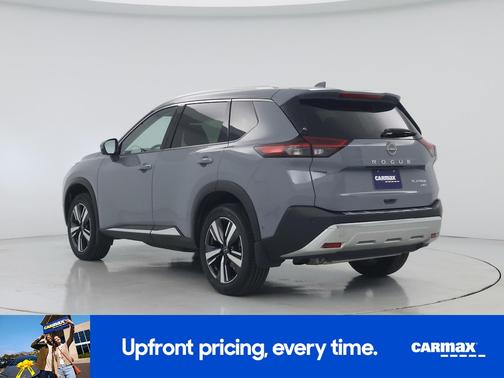 Gray 2023 Nissan Rogue Platinum