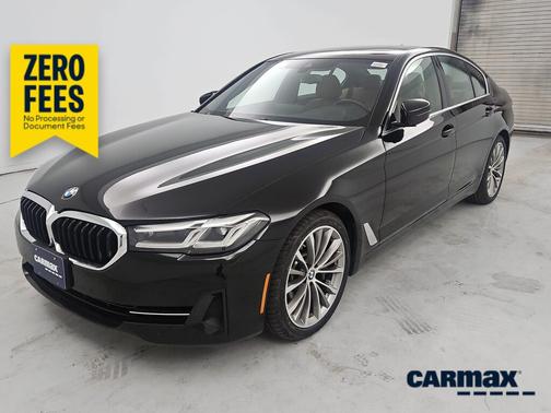 Black 2021 BMW 530 I xDrive