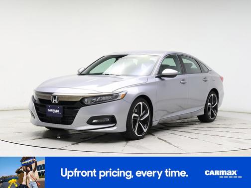 Silver 2018 Honda Accord Sport