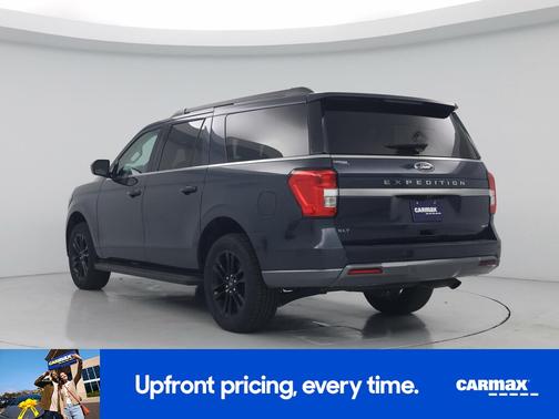 Blue 2023 Ford Expedition Max XLT