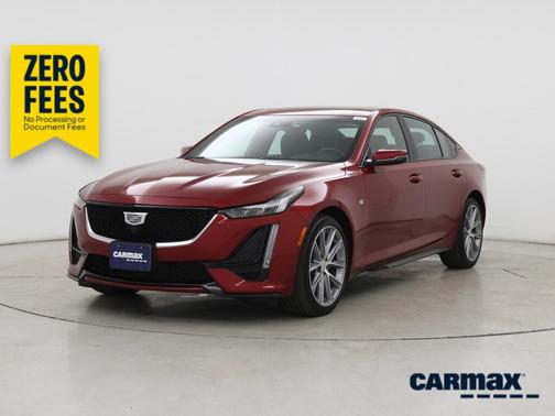 Red 2022 Cadillac CT5 Sport