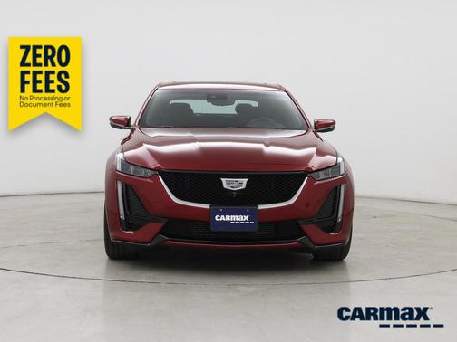 Red 2022 Cadillac CT5 Sport