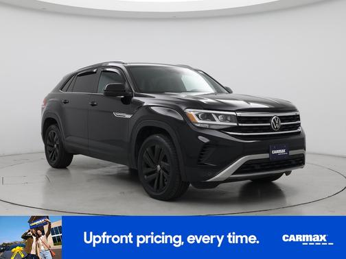 Black 2021 Volkswagen Atlas Cross Sport SE