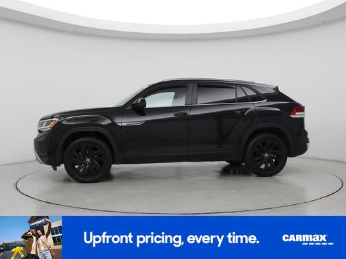 Black 2021 Volkswagen Atlas Cross Sport SE