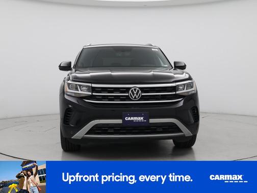 Black 2021 Volkswagen Atlas Cross Sport SE