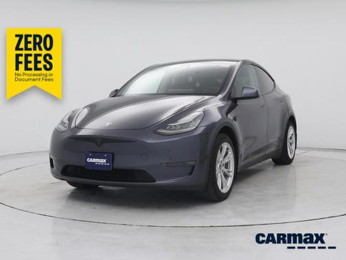 Gray 2020 Tesla Model Y Long Range