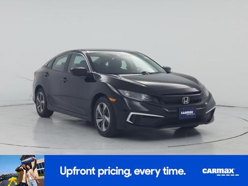 Black 2019 Honda Civic LX