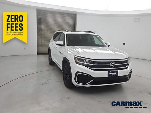 White 2021 Volkswagen Atlas SE R-Line