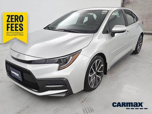 Silver 2020 Toyota Corolla SE