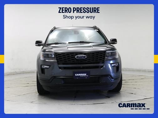 Gray 2018 Ford Explorer Sport