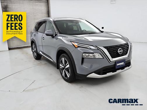 Gray 2023 Nissan Rogue Platinum