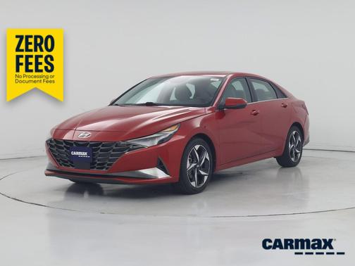 Red 2023 Hyundai ELANTRA Limited