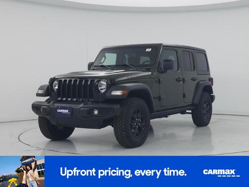Green 2022 Jeep Wrangler Unlimited Willys Sport
