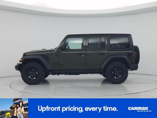 Green 2022 Jeep Wrangler Unlimited Willys Sport