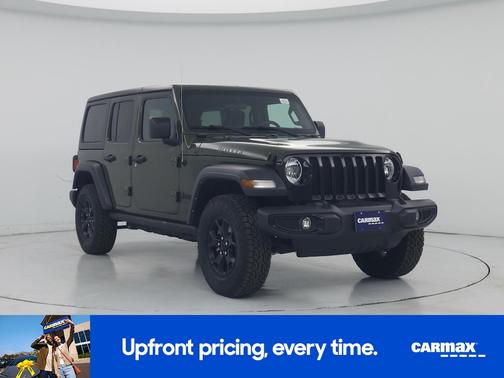 Green 2022 Jeep Wrangler Unlimited Willys Sport