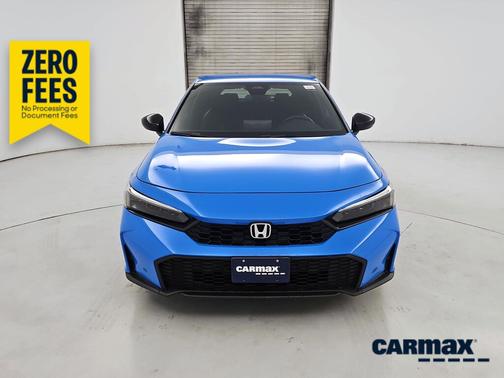 Blue 2025 Honda Civic Sport