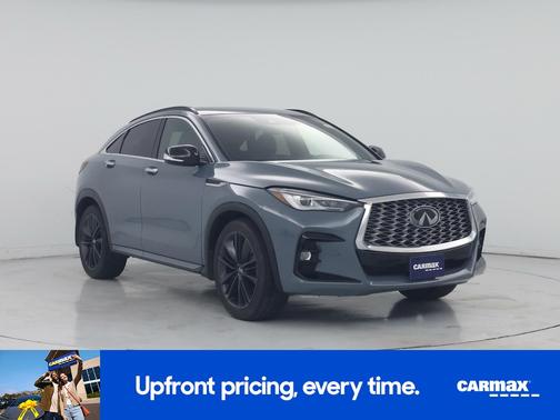 Gray 2023 INFINITI QX55 Luxe
